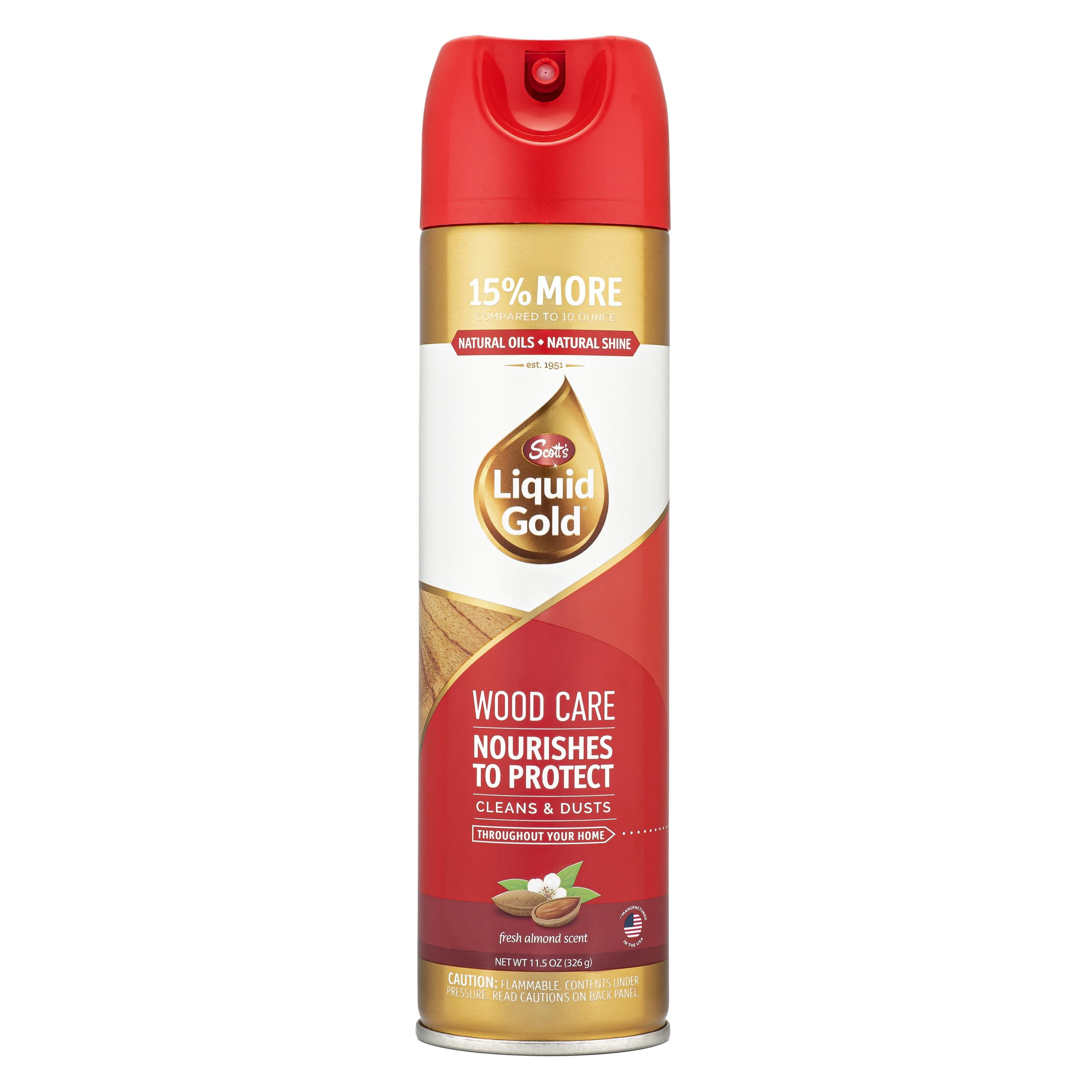 Scotts Liquid Gold Wood Cleaner, Polish and Protector, 11.5 oz.