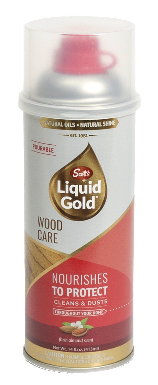 Scotts Liquid Gold Wood Care Pourable Surface Care Protection 14oz