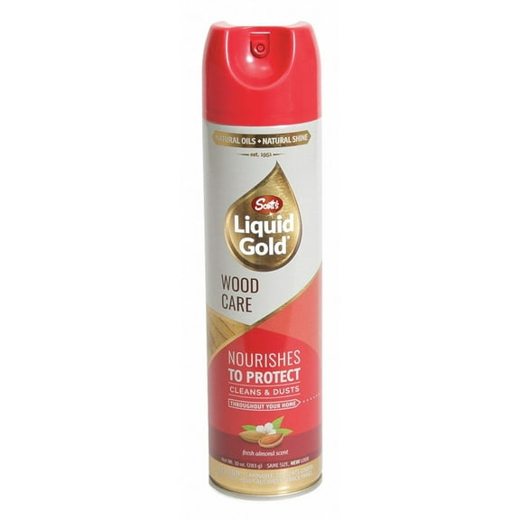 Scotts Liquid Gold Wood Cleaner,Liquid,10 oz,Aerosol Can A10 A10 ZO-G0069259