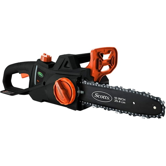 Scotts Outdoor Power Tools LCS31020S 20-Volt 10-Inch Cordless Chainsaw, Black