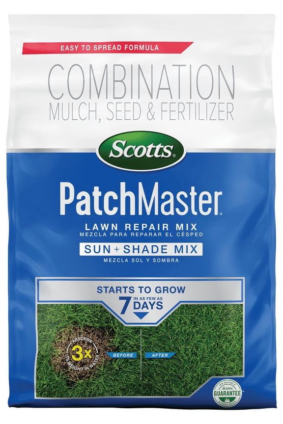 PatchMaster Lawn Repair Mix Sun + Shade Mix, 4.75 lbs.
