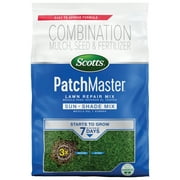 Scotts PatchMaster Lawn Repair Mix Sun and Shade Mix, 10 lbs.