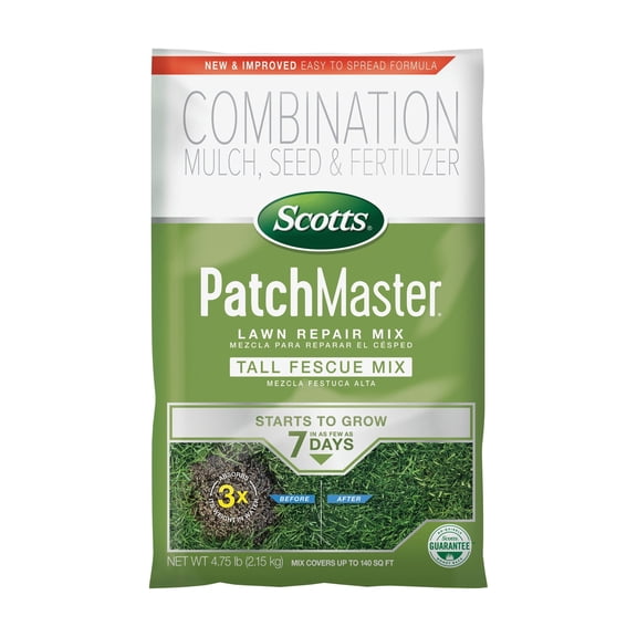 Scotts PatchMaster Tall Fescue Grass Patch and Repair Lawn Mix 4.75 lb Bag 14900 - Pack of 20