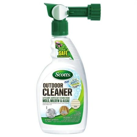 Scotts Ready-to-Spray Outdoor Cleaner Plus OxiClean, 32 Oz.