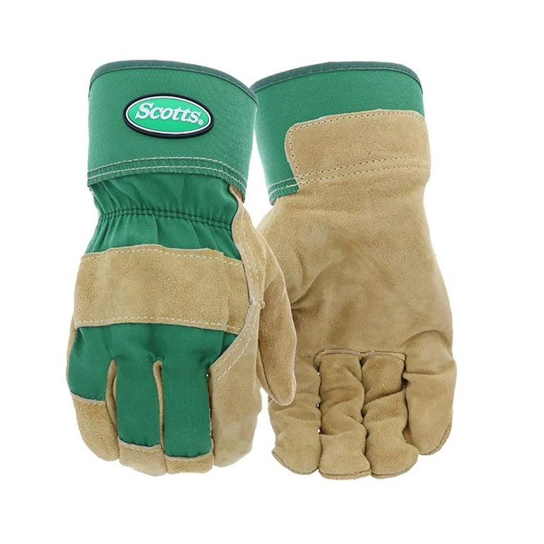 Mens Reinforced Palm Work Gloves Large