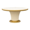 thumbnail image 1 of Scotts Square Round Dining Table - Light Champagne, 1 of 5