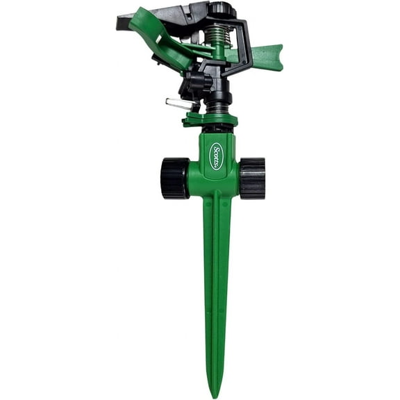 Scotts Pulsating Water Sprinkler Head on Spike, 360 Degree Coverage