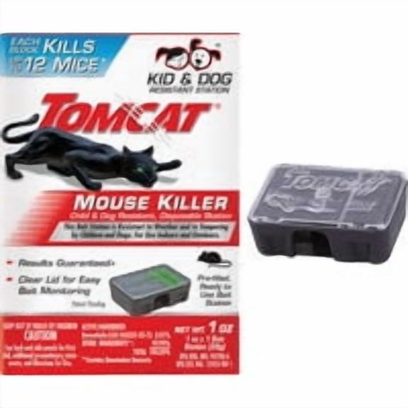Scotts Tomcat Tomcat Mouse Killer Disposable Mouse Bait Station - Pack of 5