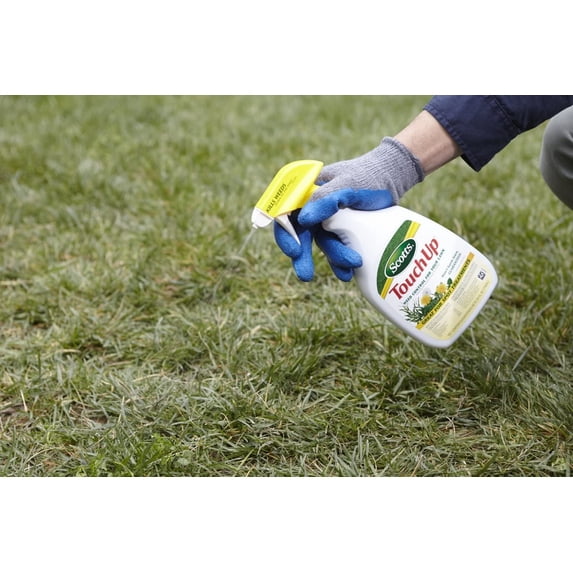 Scotts TouchUp Weed Control for Lawn Dandelion, Clover, & Crabgrass Killer Not Sold in HI, 24 fl oz