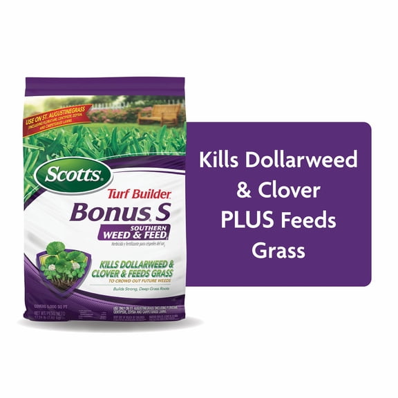 Scotts Turf Builder Bonus S Southern Weed & Feed, 17.24 lbs., 5,000 sq. ft.