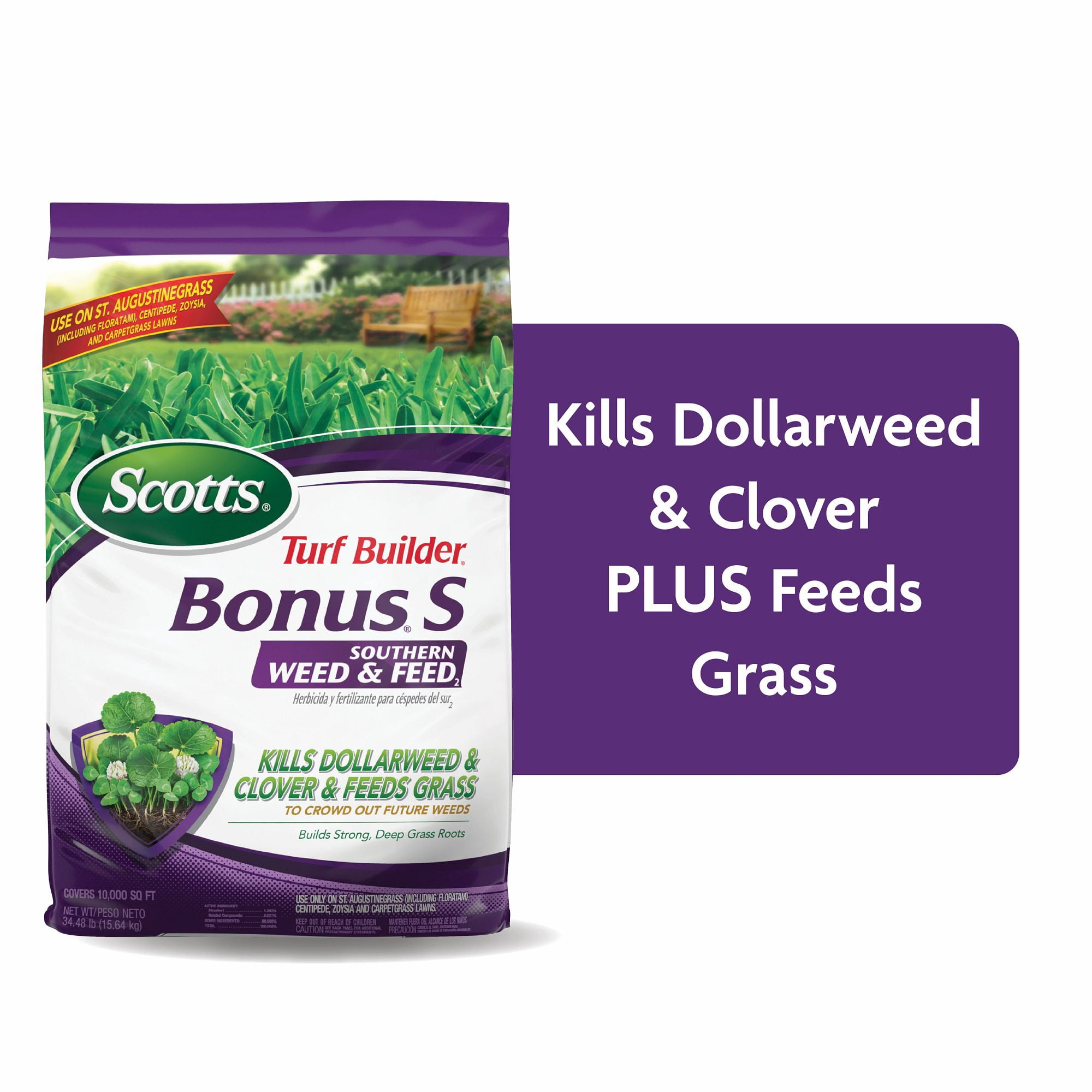 Scotts Turf Builder Bonus S Southern Weed & Feed, 34.48 lbs