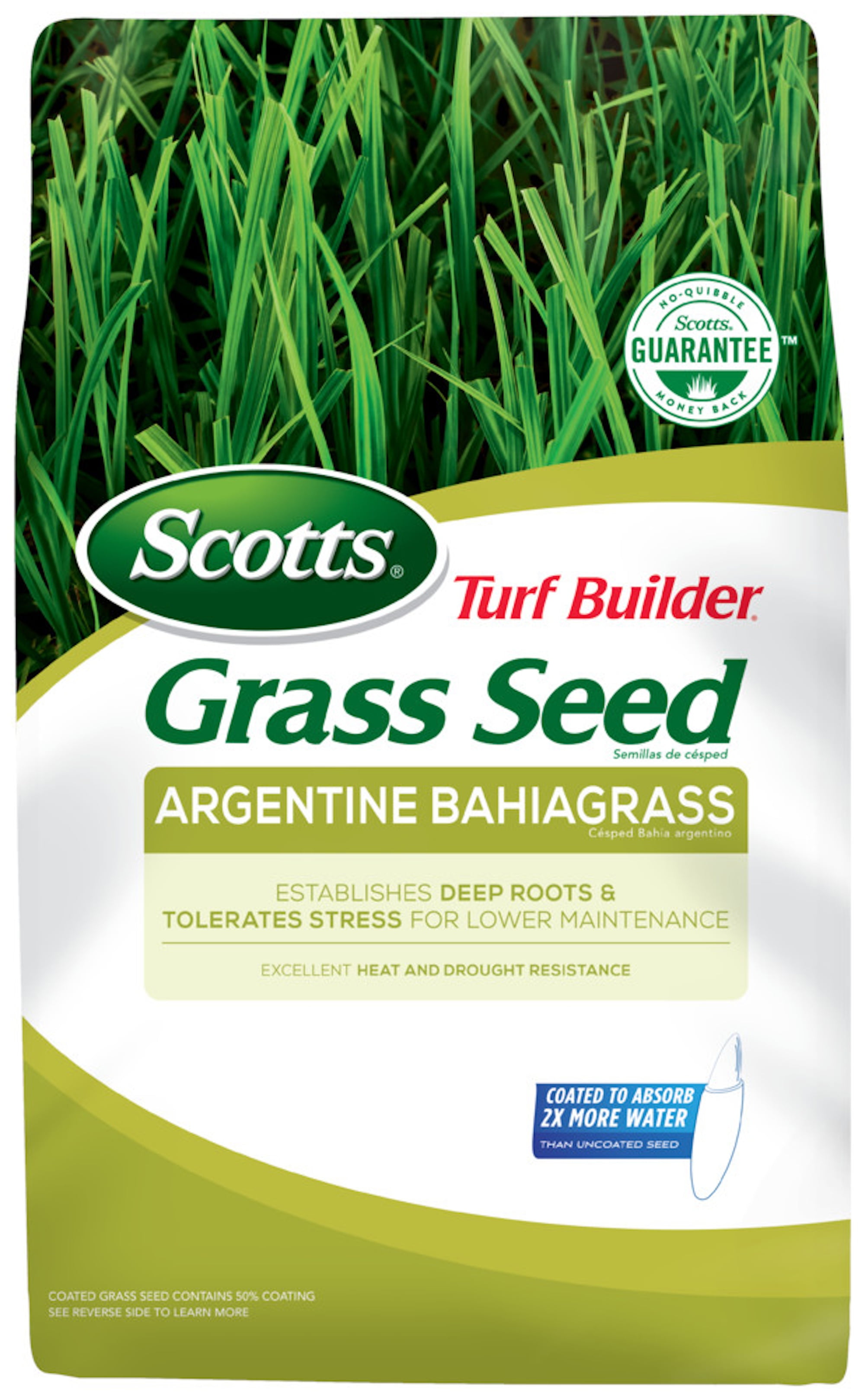 Scotts Turf Builder Grass Seed Argentine Bahiagrass, 5 lbs.