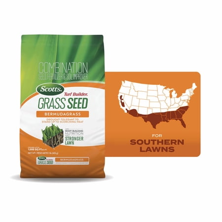 Scotts Turf Builder Grass Seed Bermudagrass, 1 lb.