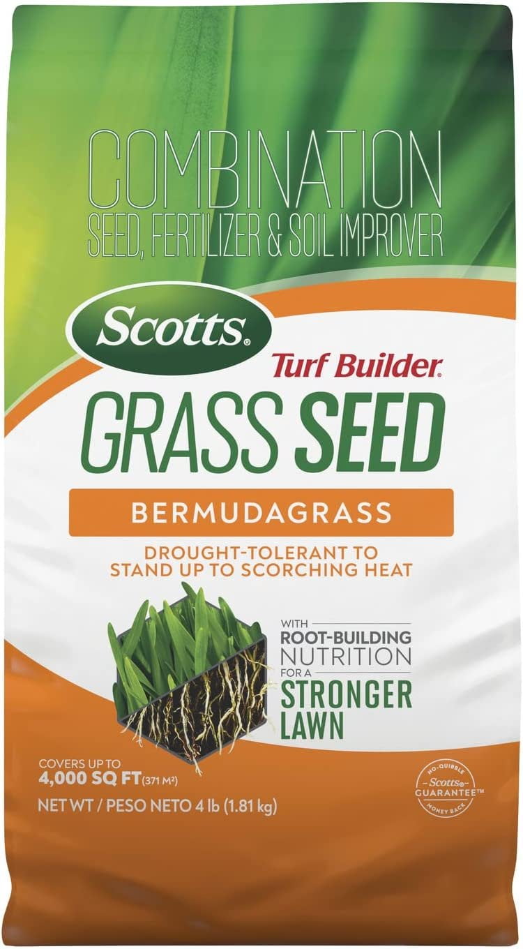 Scotts Turf Builder Grass Seed Bermudagrass DroughtTolerant to Stand
