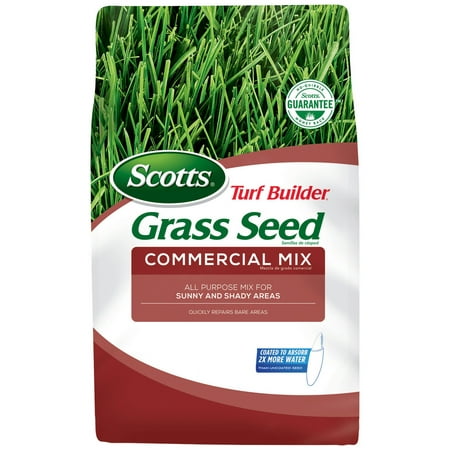 Scotts Turf Builder Grass Seed Commercial Mix, 20 lbs