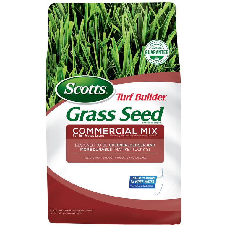 Scotts Turf Builder Grass Seed Commercial Mix for Tall Fescue 7