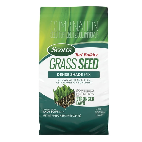 Scotts Turf Builder Grass Seed Dense Shade Mix, 5.6 lbs.