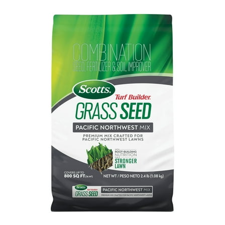 Scotts Turf Builder Grass Seed Pacific Northwest Mix, 2.4 lbs.