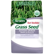 Scotts Turf Builder Grass Seed Zoysia Grass Seed & Mulch, 5 lbs.