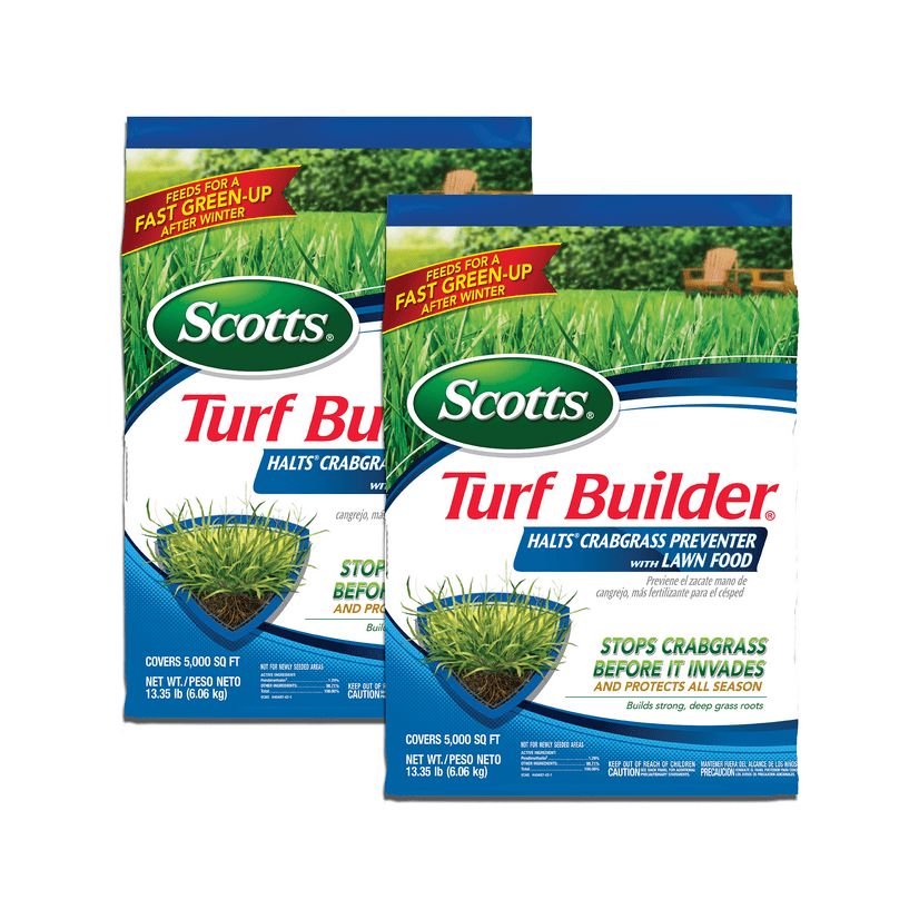Scotts Turf Builder Halts Crabgrass Preventer with Lawn Food 13.35 lbs