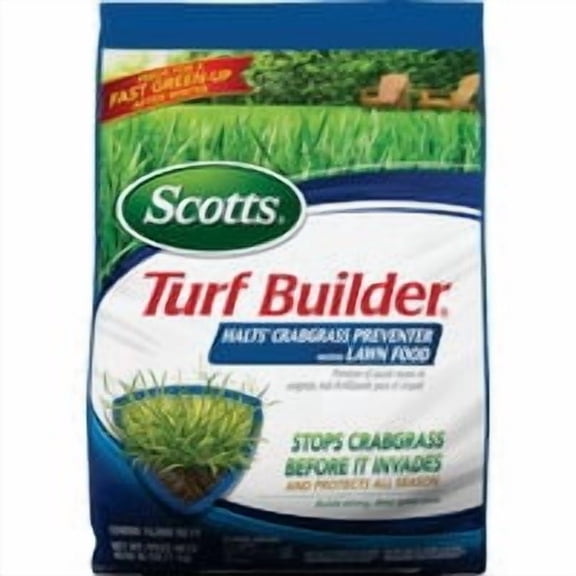 Scotts Turf Builder Crabgrass Preventer with Lawn Food, Pre-Emergent Weed Killer, Lawn Fertilizer, 40.05 lbs (2 Pack)