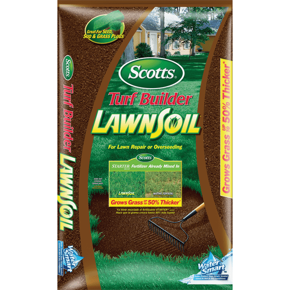 Scotts Turf Builder LawnSoil Phosphorus Free Top Soil - Pack of 2 Residential Use, Standard Application