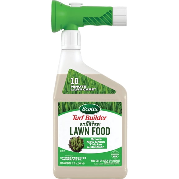 Scotts Turf Builder Liquid Starter Fertilizer - Pack of 6
