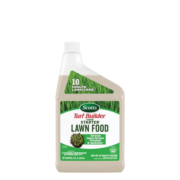 Scotts Turf Builder Liquid Starter Lawn Food Refill, 32 fl. oz.