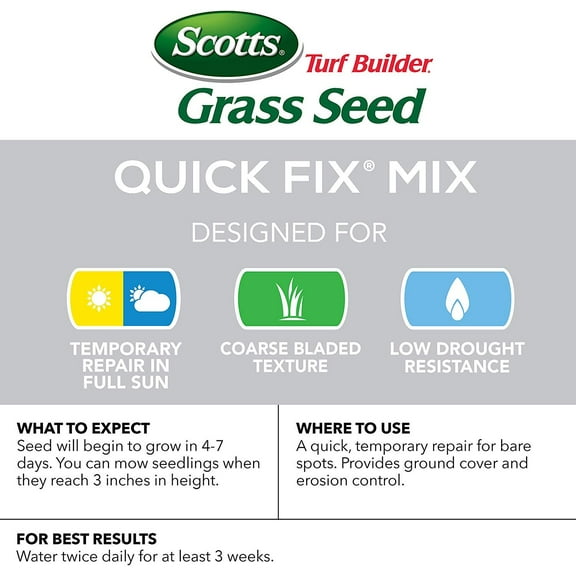 Scotts Turf Builder Quick Fix Mix, 3 Pounds