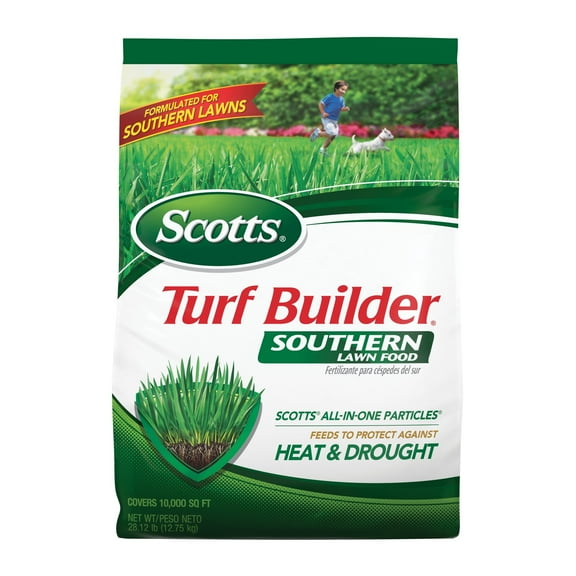 Scotts Turf Builder Southern Lawn Fertilizer, 10,000 sq. ft., 28.12 lb