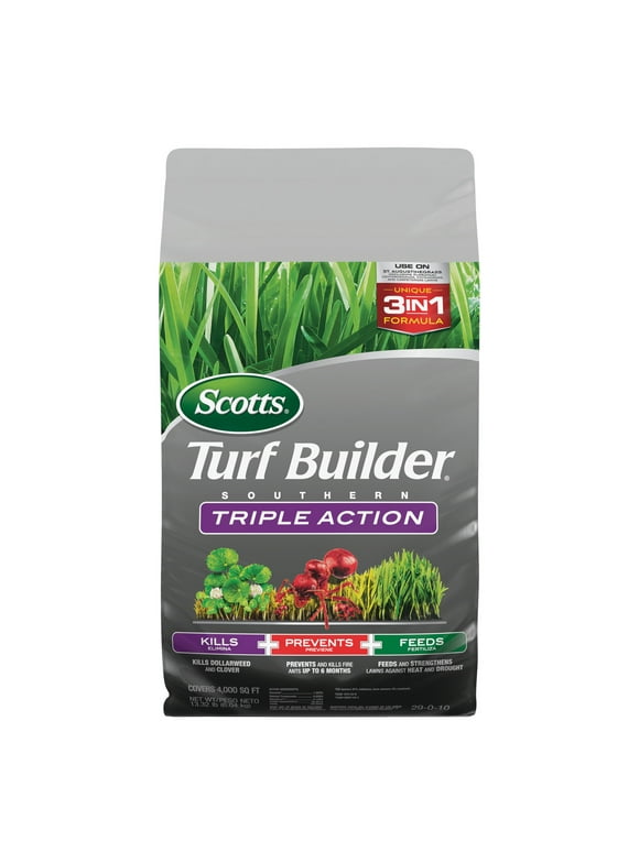 Scotts Turf Builder Southern Triple Action, 4,000 sq. ft., 13.32 lbs.