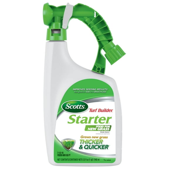 Scotts Turf Builder Starter Food for New Grass Ready-Spray, 32 fl. oz.