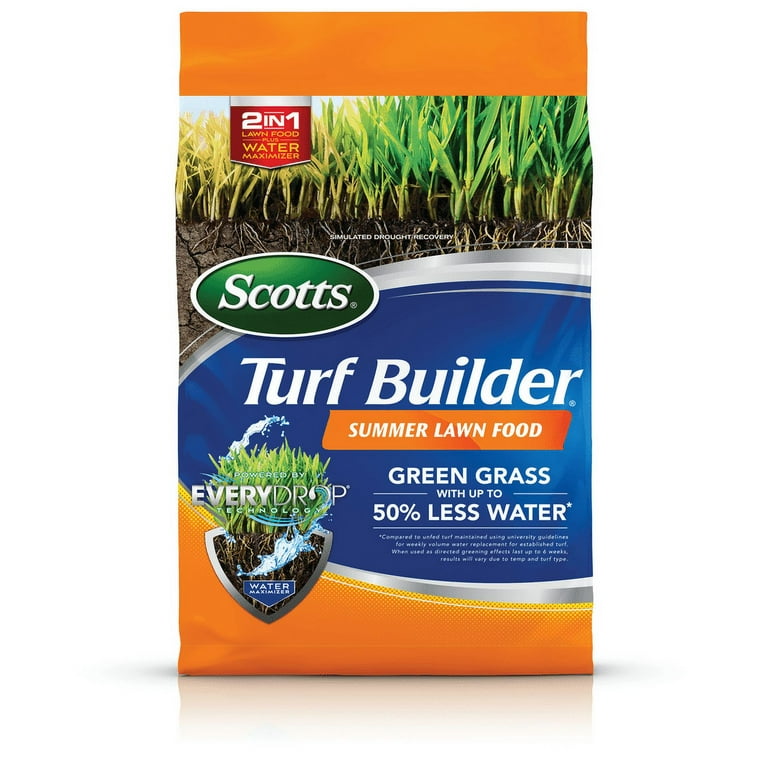 Scotts Turf Builder 9 lb. 4,000 sq. ft. Summer Lawn Fertilizer Scotts Turf Builder 9 lb. 4,000 sq. ft. Summer Lawn Fertilizer