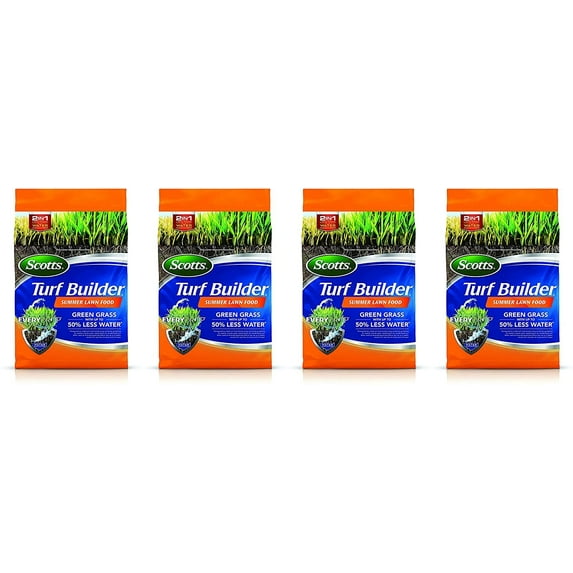 Scotts Turf Builder Summer Lawn Food, 4,000 sq. ft. 4 Pack