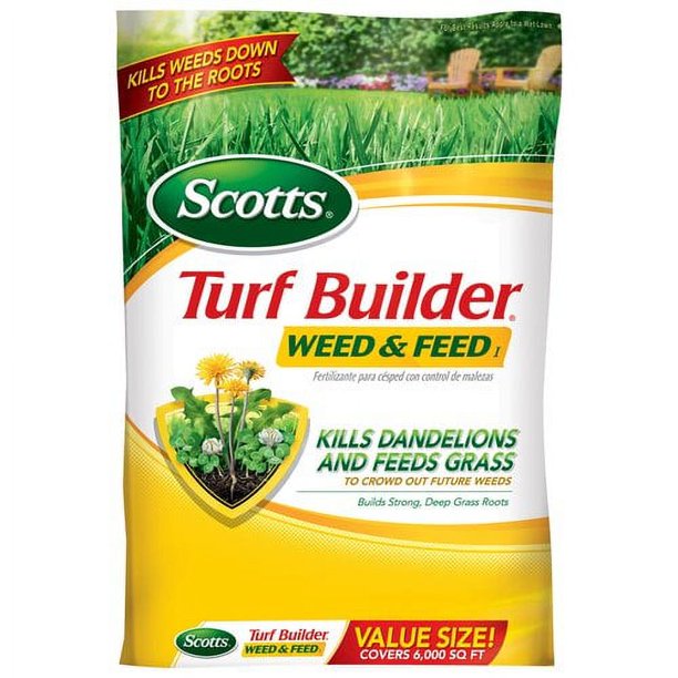 Scotts Turf Builder Weed and Feed I, 6,000 sq. ft. - Walmart Business ...