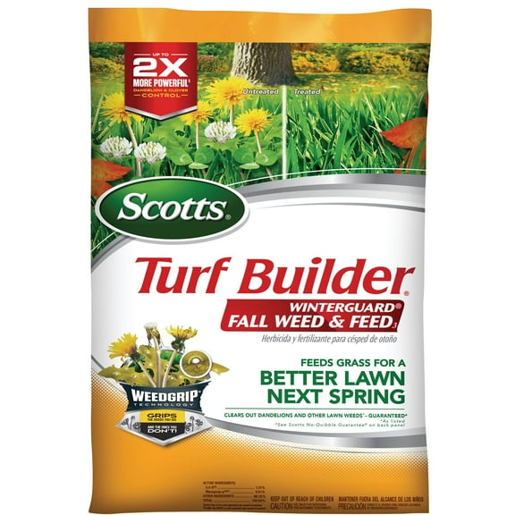 Scotts Turf Builder WinterGuard Fall Weed & Feed3, 34.3 lbs.