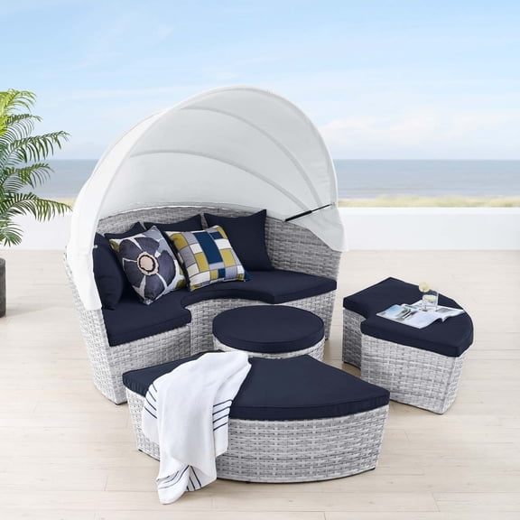 Scottsdale Canopy Outdoor Patio Daybed by Modway