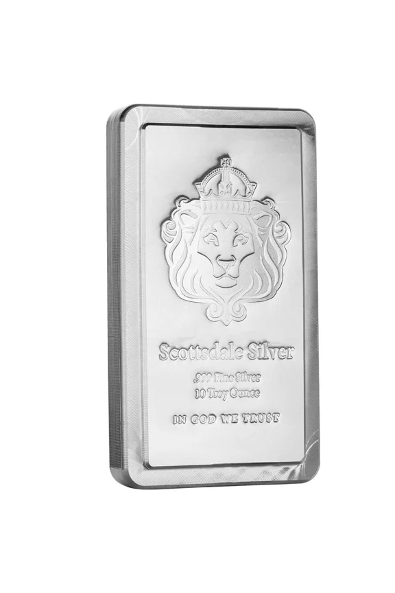 10 oz .999 Fine Silver Stacker Bar