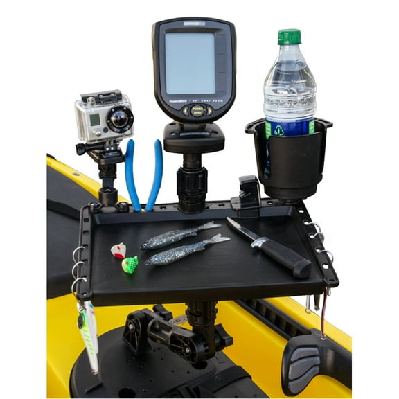 Scotty 0455 Bait Board and Accessory Tray - Black