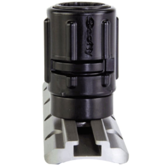 9" Espresso Black Scotty Gear Head Track Adapter