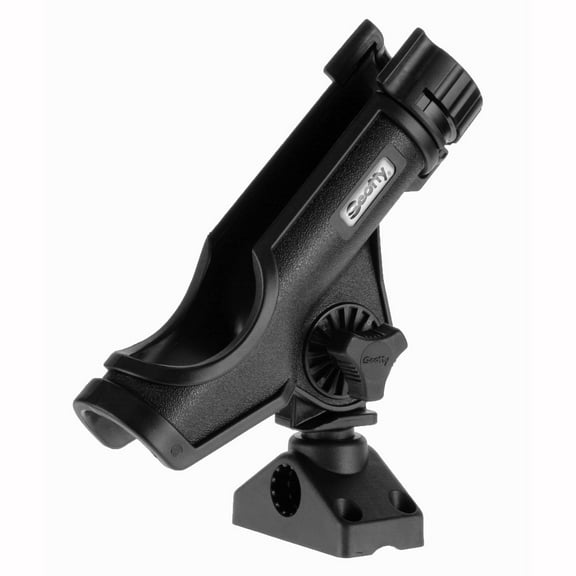Scotty Inc. 0230-Bk Powerlock Rod Holder, Black