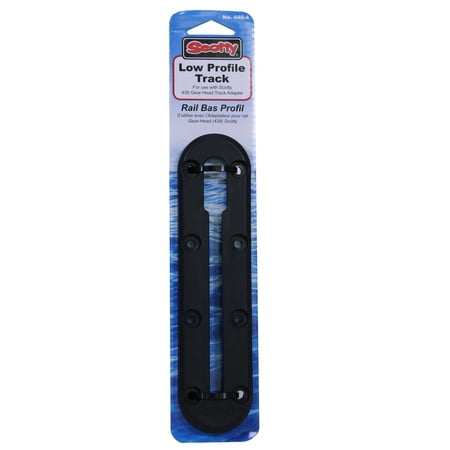 Scotty 440 Low Profile Track - Black - 4"