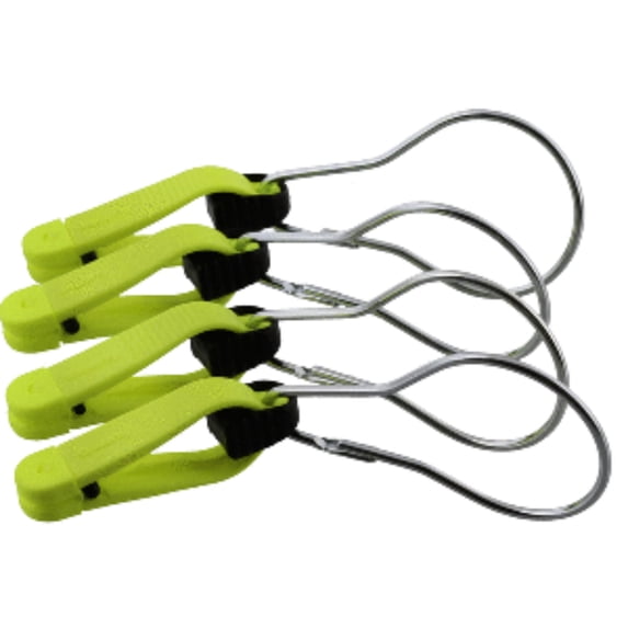 6" Lime Green Pack of 4 Mini PowerGrip Plus Planer Board Release