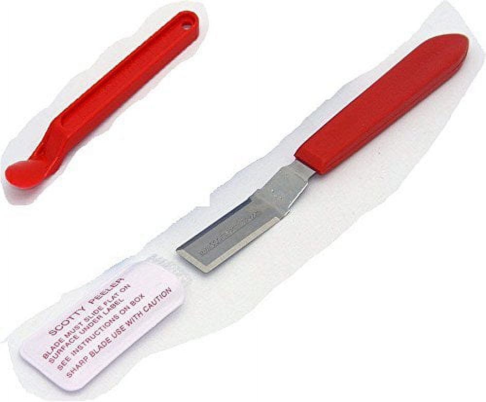 Stichting Nidos  Scotty Peeler Label & Sticker Remover – Set of 2: Red,  White, Blue, or Metal