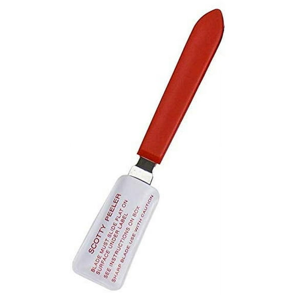 Scotty Peeler Label and Sticker Remover - Single Metal Peeler -SP2