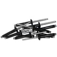 thumbnail image 1 of 10-Piece Black and Silver Solid 132 Rivet Kit 5", 1 of 2