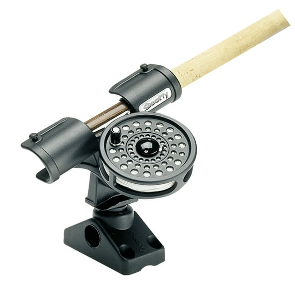 Scotty 265 Fly Rod Holder with 241 Side / Deck Mount