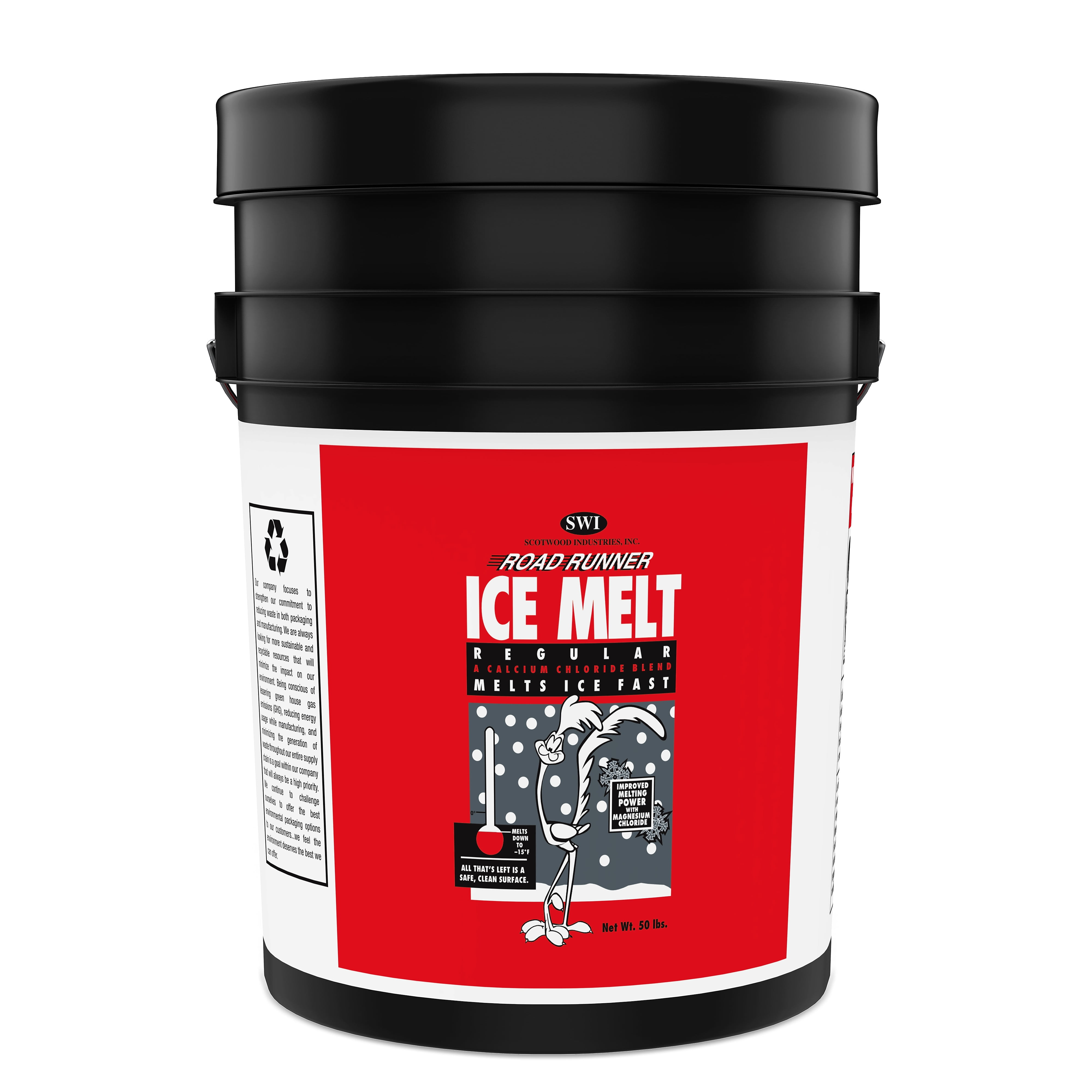 Road Runner Ice Melt, 50 lb Pail Road Runner Ice Melt, 50 lb Pail