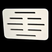 Scout Boat Floor Grate DH971 | 262 Abaco 7 3/8 x 5 3/8 Inch Starboard