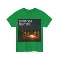 thumbnail image 1 of Scout Camp Night Life Heavy Cotton T-Shirt Campfire Scene, 1 of 3